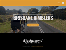 Tablet Screenshot of bimblers.com